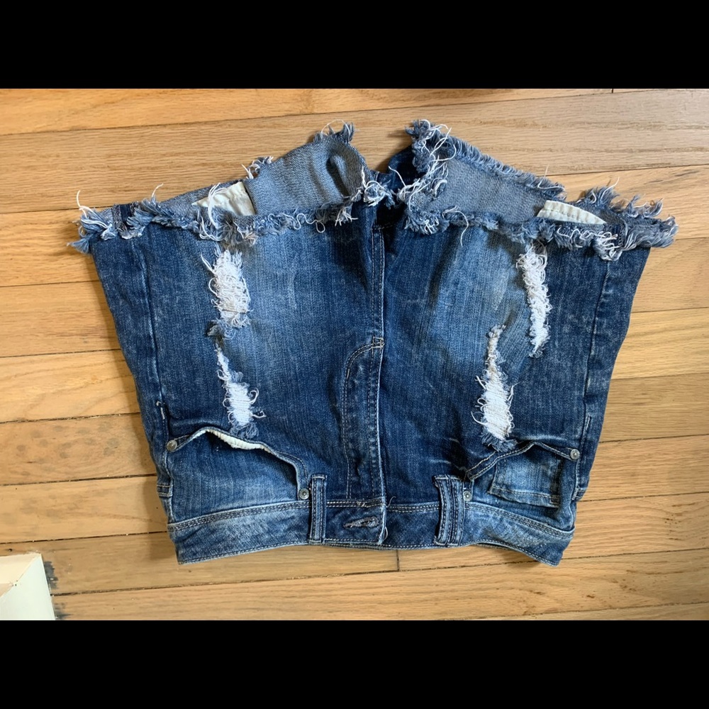 Jean shorts